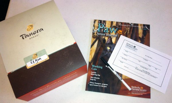 Panera Bread Vegan Lunch