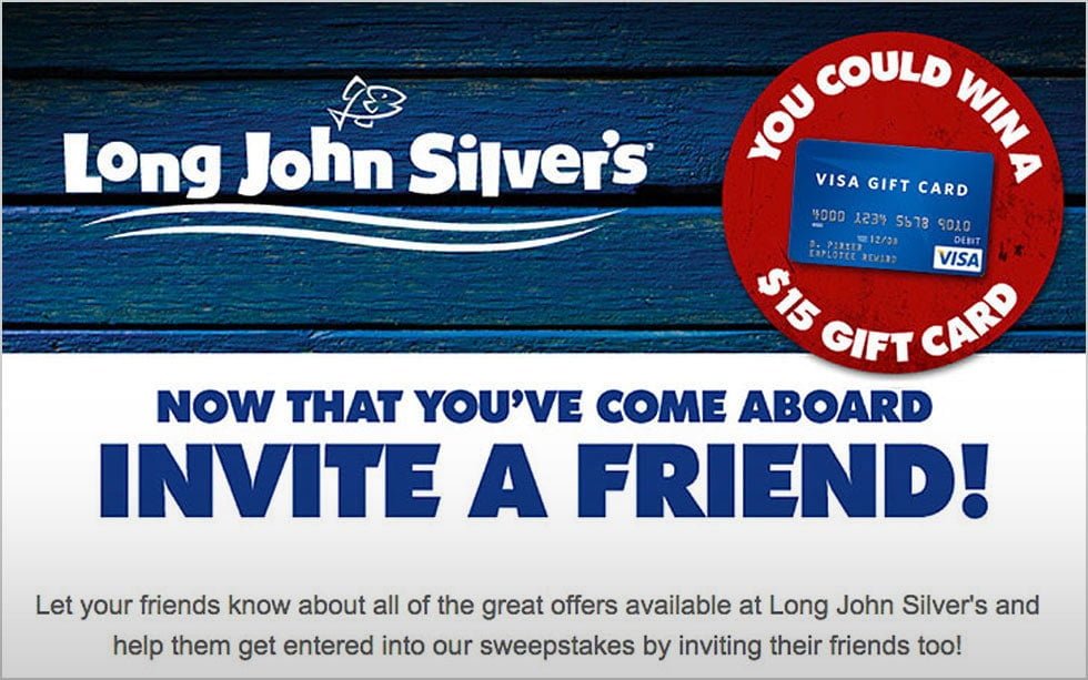 Long John Silver's Invite-a-Friend