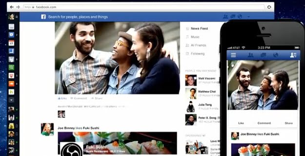 Facebook Website Design