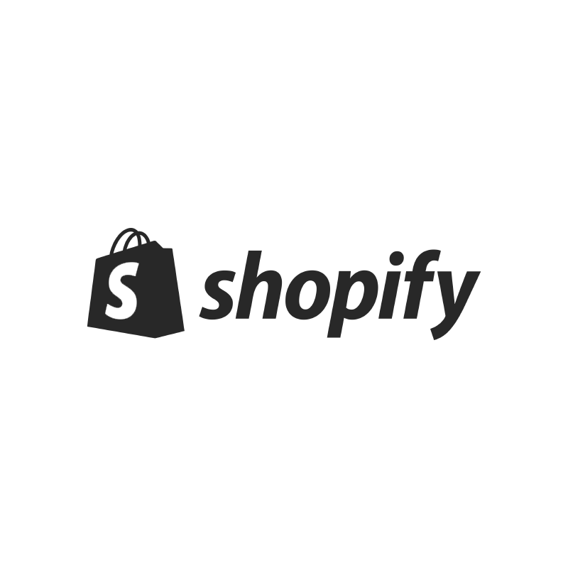 shopify logo- example of e-commerce website development